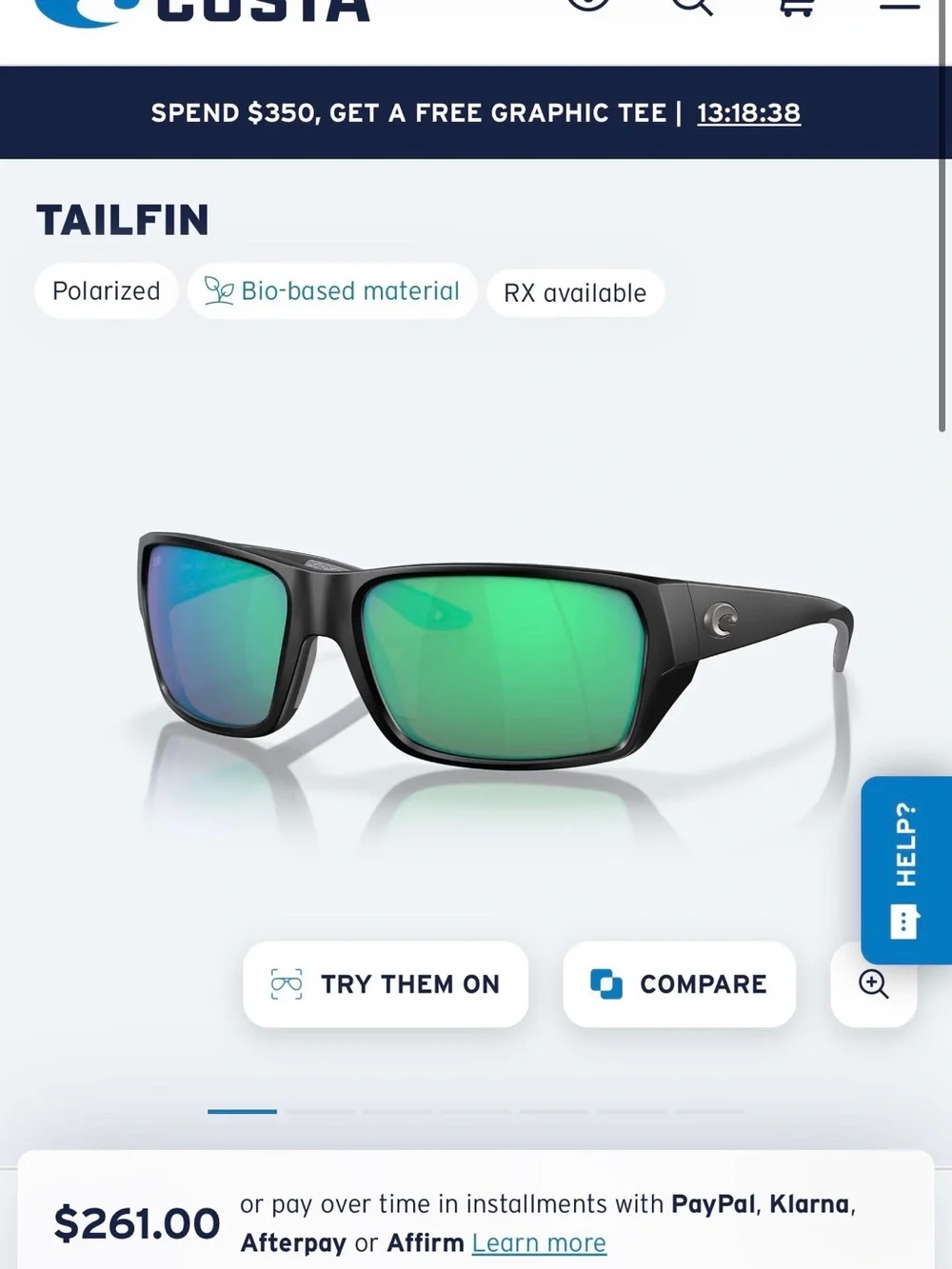 Costa Tailfin Sunglasses
